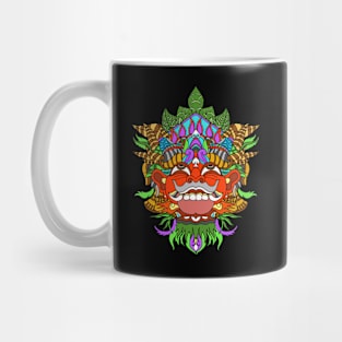 traditional mask Mug